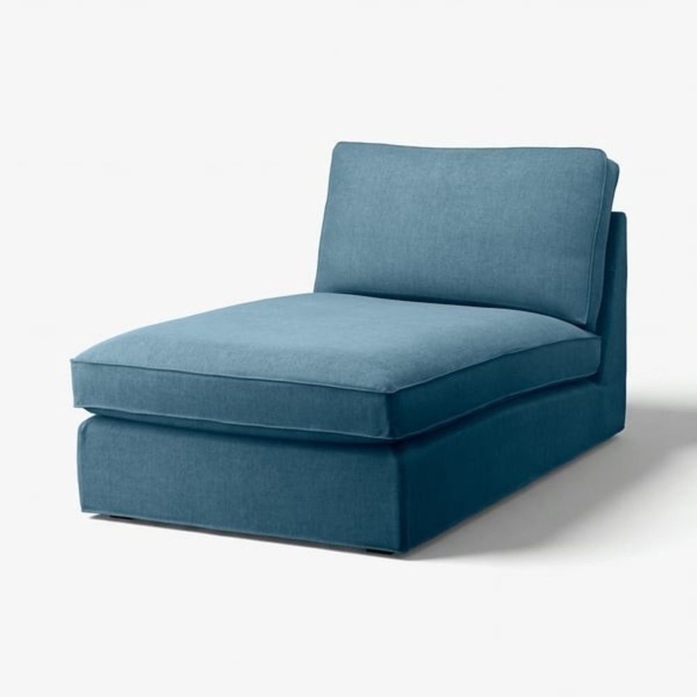 IKEA KIVIK Chaise Lounge Slipcover Cover Tallmyra Blue 005.576.97 OPEN BOX NEW